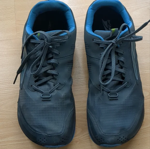 Altra Lone Peak 5 Gray Blue Size 12 Wide - Picture 2 of 9